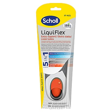 Scholl Insoles Liquiflex Extra Support L