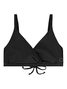 Copenhagen Cartel Istana Draperet Bikini Top Nero XXL