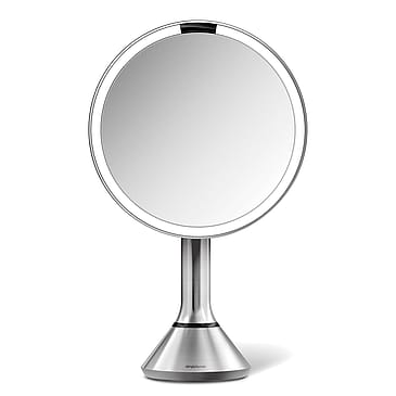Simplehuman Sensor KosmetikSpejl  touch styring Børstet Stål X5