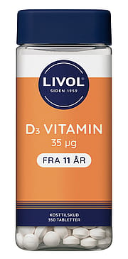 Livol Vitamin D 35 mcg 350 tabl