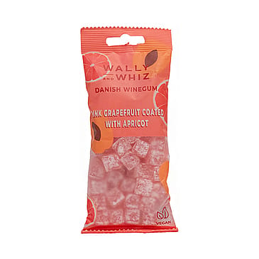 Wally and Whiz Vingummi Pink Grape med Abrikos