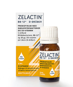 Zelactin D-dråber med BB12 8 ml