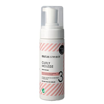 Matas Striber Curly Mousse Uden Parfume 150 ml