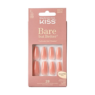 Kiss Bare But Better Nails Nude Glow - BN03C