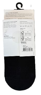 Matas Striber Bambus Viskose Footies Sort 37-41