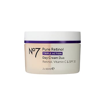 No7 Retinol Day Cream 2 x 50 ml