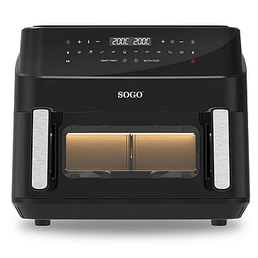 SOGO Airfryer Dual Basket 10,5 L