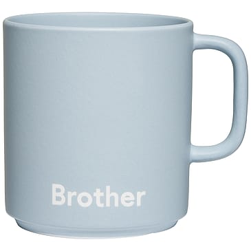 Design Letters VIP Favorit Kop med Håndtag Blå Brother 250 ml