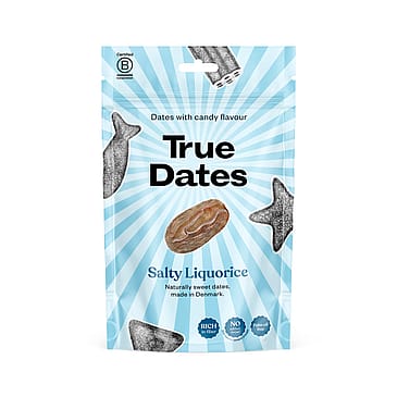 True Dates Salty Liqourice 100 g