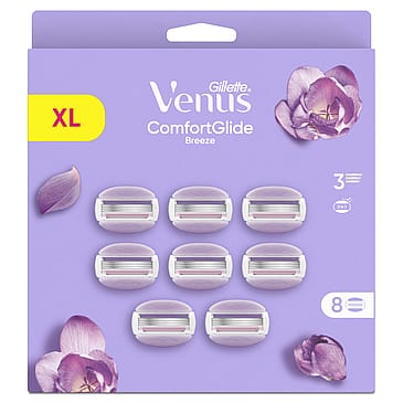Gillette Venus Comfortglide Breeze Barberblade Largepack 8ct