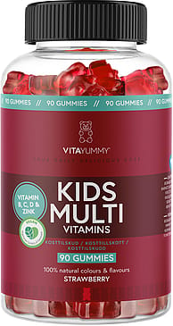 VitaYummy Kids Multi Strawberry 90 stk