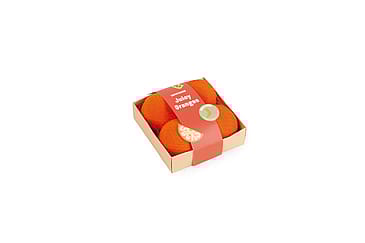 Eat My Socks Strømper 2-pak Juicy Oranges Onesize
