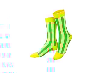 Eat My Socks Strømper  2-pak Fresh Lemons Onesize