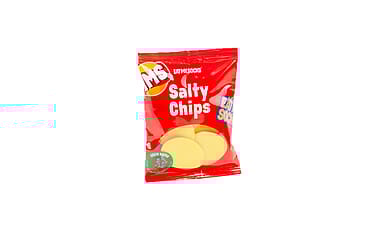 Eat My Socks Strømper Salty Chips Red Onesize