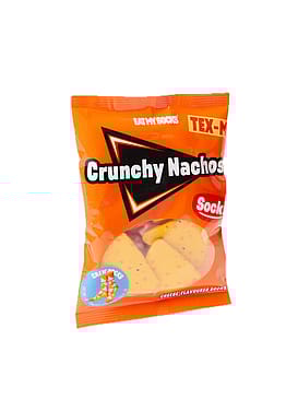 Eat My Socks Strømper Crunchy Nachos Orange Onesize