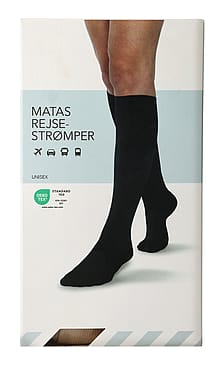 Matas Striber Rejsestrømpe Beige 42/43