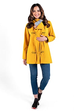 Wombat Numbat Go Graviditets- og bærejakke Mustard M