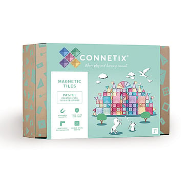 Connetix Creative Pack Magnetsæt Pastel 120 Dele