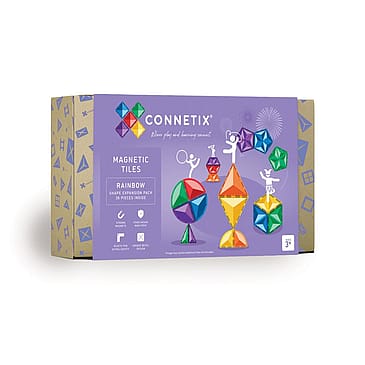 Connetix Expansion Pack Magnetsæt Rainbow 36 Dele