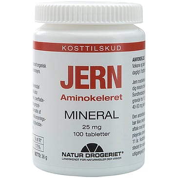 Natur Drogeriet Jern Complex 25 mg 100 tabl.