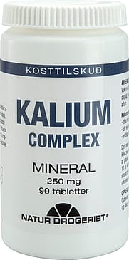 Natur Drogeriet Kalium 250 mg 90 tabl.