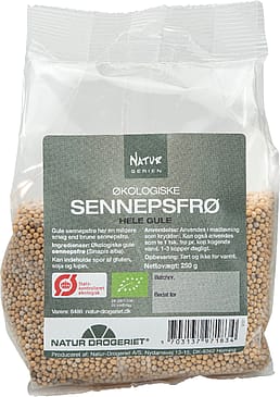 Natur Drogeriet Sennepsfrø gul Ø 250 g