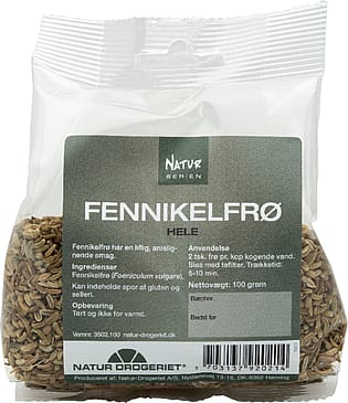 Natur Drogeriet Fennikel hel 100 g