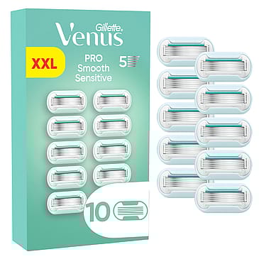 Gillette Venus Pro Smooth Sensitive Barberblade Largepack 10ct