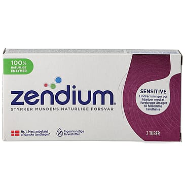 Zendium Sensitive Tandpasta 2 x 50 ml