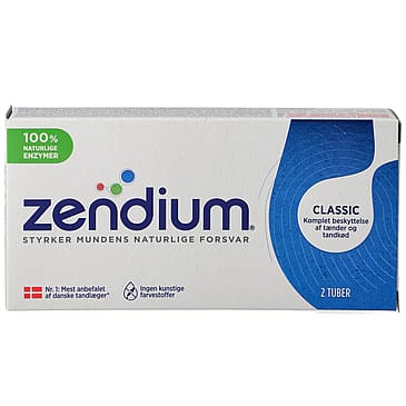 Zendium Classic Tandpasta 2 x 50 ml