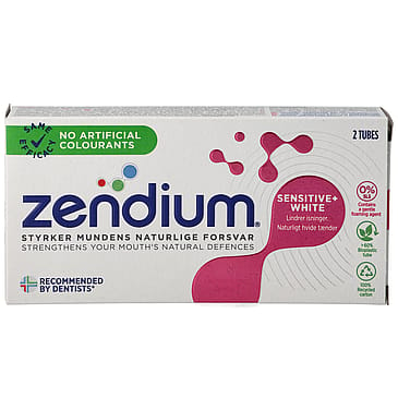 Zendium Sensitive Whitener Tandpasta 2 x 50 ml