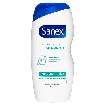 Sanex Shampoo Normalt Hår 250 ml