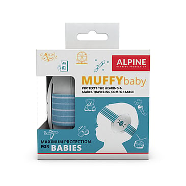 Alpine Hearing Protection Høreværn Muffy Baby Baby Blue