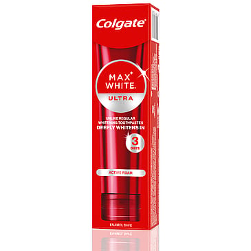 Colgate Tandpasta Max White Ultra Active Foam