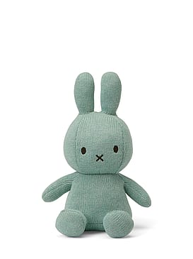 Bon Ton Toys Miffy Sitting Terry Plysbamse Blue 23 cm