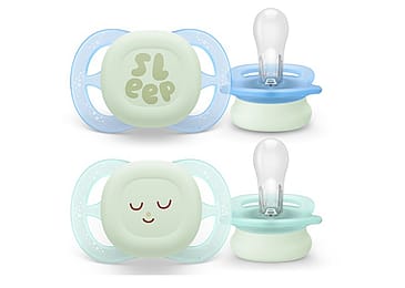 Philips Avent Ultra Air Lysegrøn/Lyseblå 2-Pak 0-2 mdr Nighttime