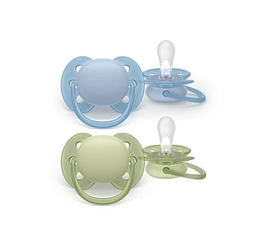 Philips Avent Ultra Air grøn/blå 2-Pak 0-6 mdr.