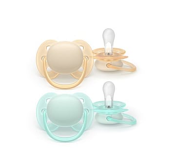 Philips Avent Ultra Air Lysegul/Lysegrøn 2-Pak  0-6 mdr