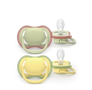Philips Avent Ultra Air Lysegrøn/Gul 2-Pak +18 mdr