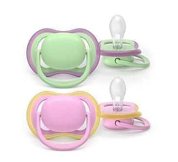 Philips Avent Ultra Air Grøn/Lyserød 2-Pak 6-18 mdr