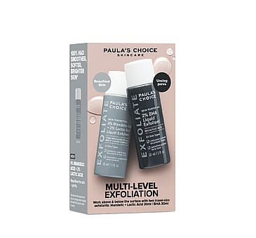 Paula's Choice Trial Kit 2% BHA/6% Mandelic + 2% Lactic Acid AHA Liquid Exfoliant 60 ml