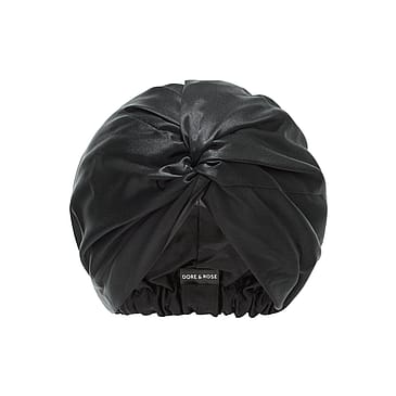 Dore & Rose Premium Silk Bonnet Black
