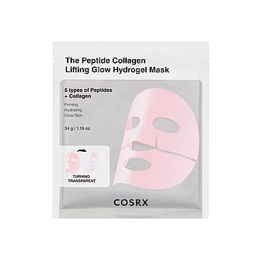 COSRX The Peptide Collagen Lifting Glow Hydrogel Mask 3-pak 3 x 34 g