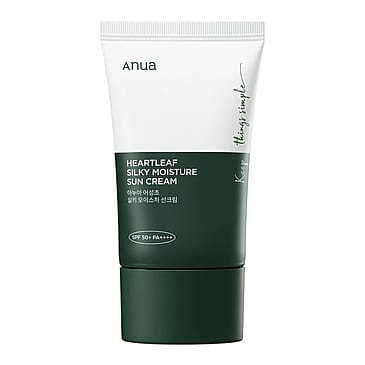 Anua Heartleaf Silky Moisture Sun Cream SPF 50 50 ml