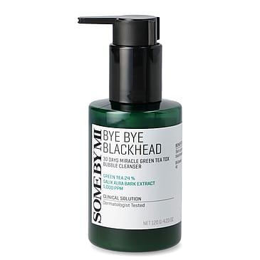 Some By Mi Bye Bye Blackhead 30 Days Miracle Green Tea Tox Bubble Cleanser 120 ml