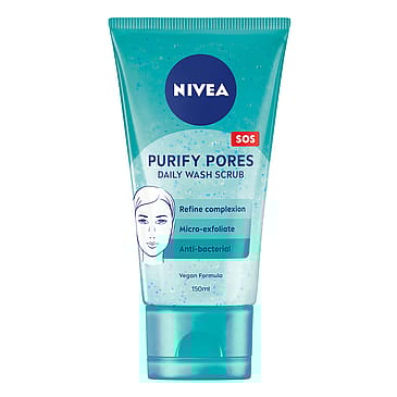 NIVEA Purify Pores Daily Wash Scrub Purify Pores Daily Wash Scrub