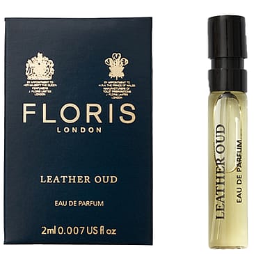 Floris of London Leather Oud Eau De Parfum Duftprøve 2 ml