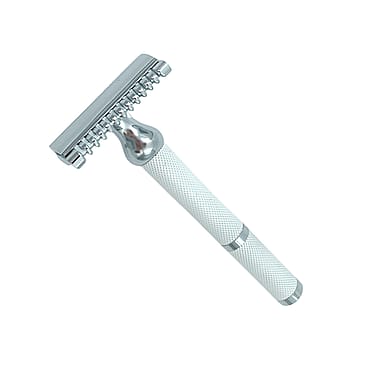 Parker Variant Adjustable DE Safety Razor - Satin Chrome