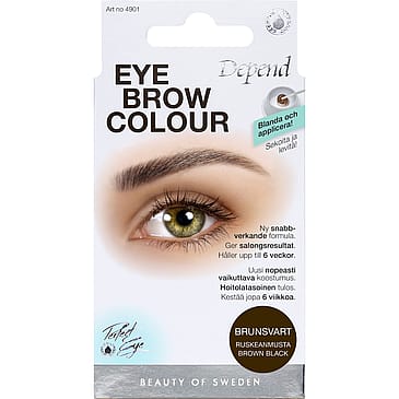 Depend Eyebrow Colour Brown black