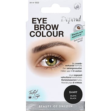 Depend Eyebrow Colour Black